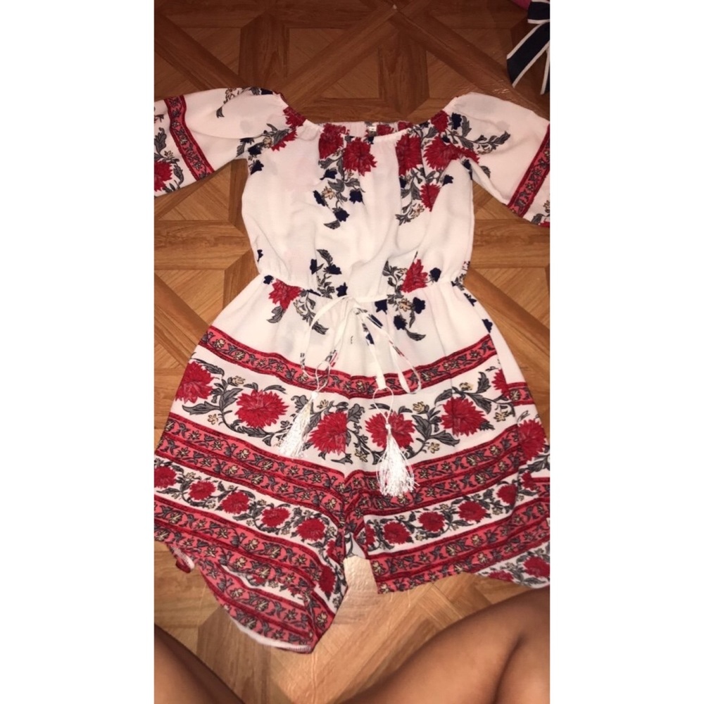 One piece romper pant
